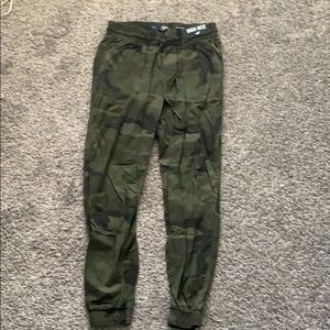 Camo joggers